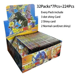 Dragon Ball Cards in English Shiny Son Goku Saiyan Vegeta Collection Card Anime - Image 1