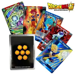 Dragon Ball Cards in English Shiny Son Goku Saiyan Vegeta Collection Card Anime - Image 2