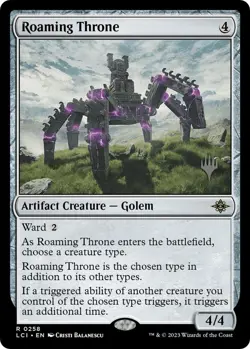 MTG Roaming Throne The Lost Caverns of Ixalan Regular #0258 - Image 1