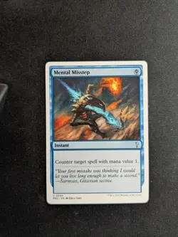 Mental Misstep #0030 White Border Mystery Booster 2 MtG NM - Image 1