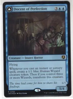 MTG Innistrad Remastered Foil Card #62 Docent of Perfection - Image 1