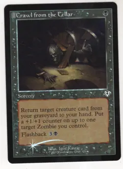 MTG Innistrad Remastered Foil Retro Frame Card Crawl from the Cellar - Image 1
