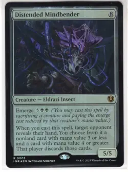MTG Innistrad Remastered Foil Card #3 Distended Mindbender - Image 1