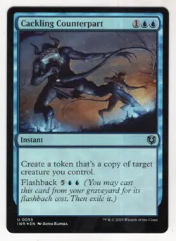 MTG Innistrad Remastered Foil Card #55 Cackling Counterpart - Image 1