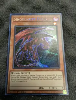 Yugioh - Singularity Fiend MZTM-EN042 - Secret Rare - Maze of the Master - NM/M - Image 1