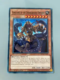 Vanguard of the Underground Emperor - 1st Edition Common MP24-EN307 Yugioh - Image 1