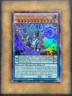 Yugioh Odd-Eyes Revolution Dragon MP21-EN157 Ultra Rare 1st Ed NM - Image 1