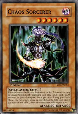 Chaos Sorcerer - 1st Edition SD6-EN012 - MP - YuGiOh - Image 1