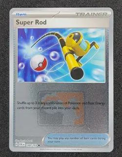Super Rod 188/193 Promo League & Championship Cards Pokemon Card NM - Image 1