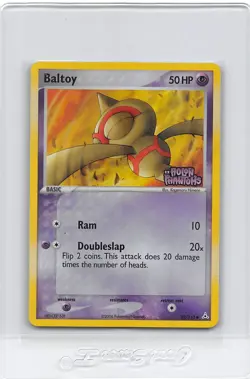 BALTOY 59/110 - STAMPED REVERSE Holo - EX Holon Phantoms - POKEMON CARD - NM/M - Image 1