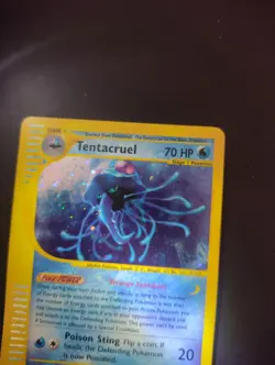 Pokemon Card Tentacruel Aquapolis Holo Rare H26/H32 Excellent - Near Mint SWIRL - Image 4