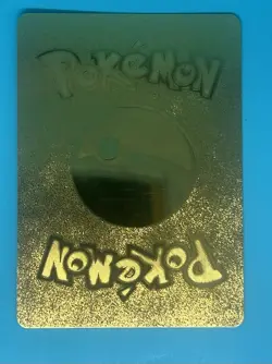 Pokemon Gold Foil Fan Art Card Charizard V - Image 2