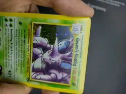Pokemon TCG Card Giovanni's Nidoking 7/132 Gym Challenge Holo EX - NM - Image 4