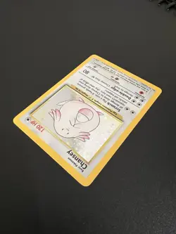 Chansey 3/102 Base Set Unlimited 1999 Pokemon Card Holo Rare NM - Image 5