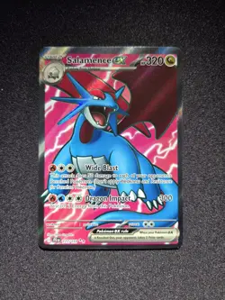 177/159 Salamence ex - Journey Together - Full Art - Rare - Pokemon Card TCG - Image 1