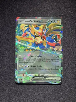 Hop's Zacian EX 111/159 - Scarlet and Violet Journey Together Pokemon Card - Image 1