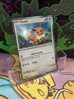 Eevee 43 Pokemon Black Star Promo Cosmos Holo English Card Pokemon TCG - Image 3