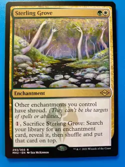 MTG 1x Sterling Grove # 293 Modern Horizons 2 Magic the Gathering Card x1 NM - Image 1