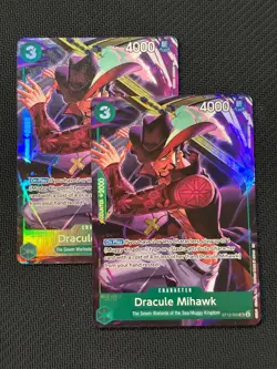 Dracule Mihawk (Illustration Box Vol.4) ST12-003 One Piece Promotion Cards Foil - Image 1