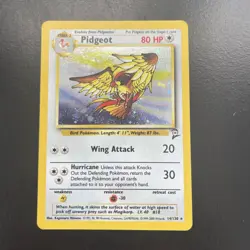 Pokemon Card TCG- Vintage Holo Pidgeot 14/130 Base Set 2 - Image 1