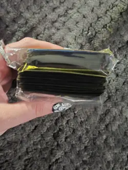 TWO - Pokemon TCG ETB Card Sleeves - Lucario 80+ Ct - 1 Sealed, One Partial - Image 3