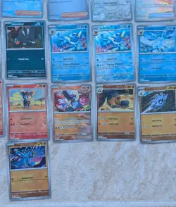 Prismatic Evolutions Pokeball Holo Bundle X29 Cards. See Pics For Cards, All NM - Image 4