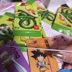Dragon Ball Macdonalds Kira Card Plastic Hong Kong Limited Used - Image 4
