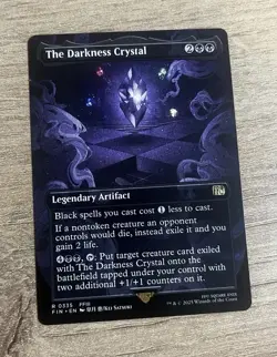 MTG The Darkness Crystal (Borderless) Final Fantasy Regular - Image 1