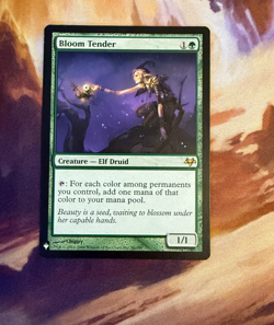 Bloom Tender Eventide Regular Magic the Gathering Green Bloomtender - Image 1