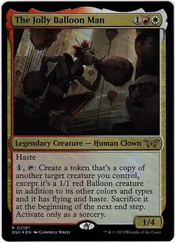 MTG Duskmourn: House of Horror The Jolly Balloon Man Foil (Rare) - Image 2