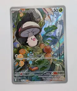 Foongus 095/086 Pokemon TCG Rare Black Bolt Holo Rare Card (Near Mint) NM - Image 1