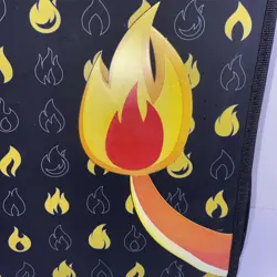 Pokemon TCG Binder 9 Pocket Charmander Fire Emblems Pattern USA FAST SHIP - Image 2