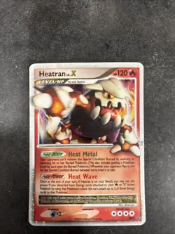 HEATRAN LV.X DP31 Pokemon TCG(Holo Rare) Diamond and Pearl Promos - HP 2008 - Image 1