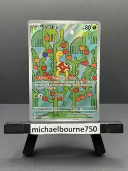 Shuckle 136/132 - Mega Evolution Pokemon Illustration Rare Holo NM - Image 1