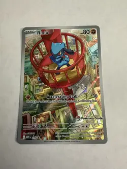 Riolu 010 Mega Evolutions ETB Pokemon Center Stamped Black Star Promo - Image 1