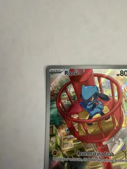 Riolu 010 Mega Evolutions ETB Pokemon Center Stamped Black Star Promo - Image 2