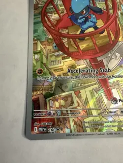 Riolu 010 Mega Evolutions ETB Pokemon Center Stamped Black Star Promo - Image 4