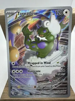 Pokemon Center Stamped Tornadus 210 - English - White Flare - ETB Promo - Image 1