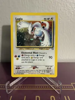Pokemon TCG Lugia Neo Genesis 9/111 Holo Rare 🔥 EXTREMELY CLEAN, GRADING READY - Image 1