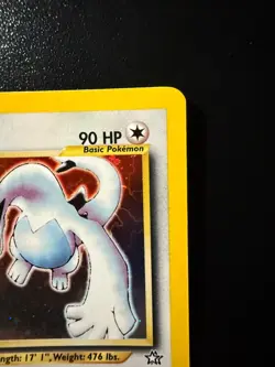 Pokemon TCG Lugia Neo Genesis 9/111 Holo Rare 🔥 EXTREMELY CLEAN, GRADING READY - Image 3
