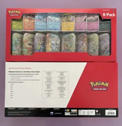 Pokemon Prismatic Evolutions 8 Mini-Tins Costco Bundle LOT OF 2 - Image 2