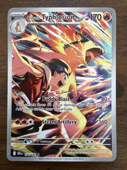 Pokemon TCG Ethan's Typhlosion Destined Rivals 190/182 Near Mint - Image 1