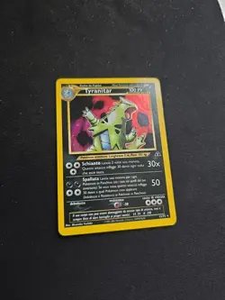 Carta Pokemon Tyranitar Holo Neo Discovery 12/75 ITA WOTC - Image 1