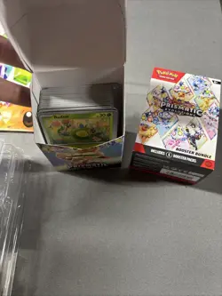 Pokemon - Prismatic Evolutions ETB OPENED + Poster + Bulk + Eevolutions + Promos - Image 3
