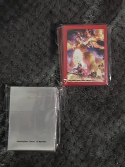 TWO Pokemon TCG Charizard UPC Deck Sleeves - 80+ Ct - One Sealed, One Partial - Image 2