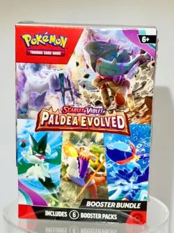 Pokemon TCG: Scarlet & Violet "Paldea Evolved" Booster Bundle (SEALED) **NEW** - Image 1