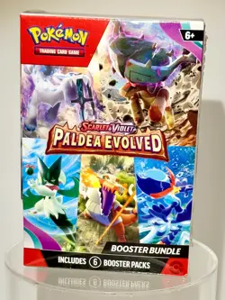 Pokemon TCG: Scarlet & Violet "Paldea Evolved" Booster Bundle (SEALED) **NEW** - Image 3