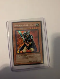 Yugioh Obnoxious Celtic Guard CT1-EN006 Secret Rare Limited Edition NM - Image 3