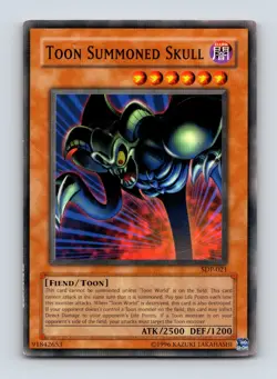 Toon Summoned Skull Common Starter Deck: Pegasus SDP-021 NM/LP - Image 1