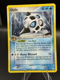 Glalie 34/101 NM EX Hidden Legends Reverse Holo 2004 Pokemon TCG Card NM/LP - Image 1